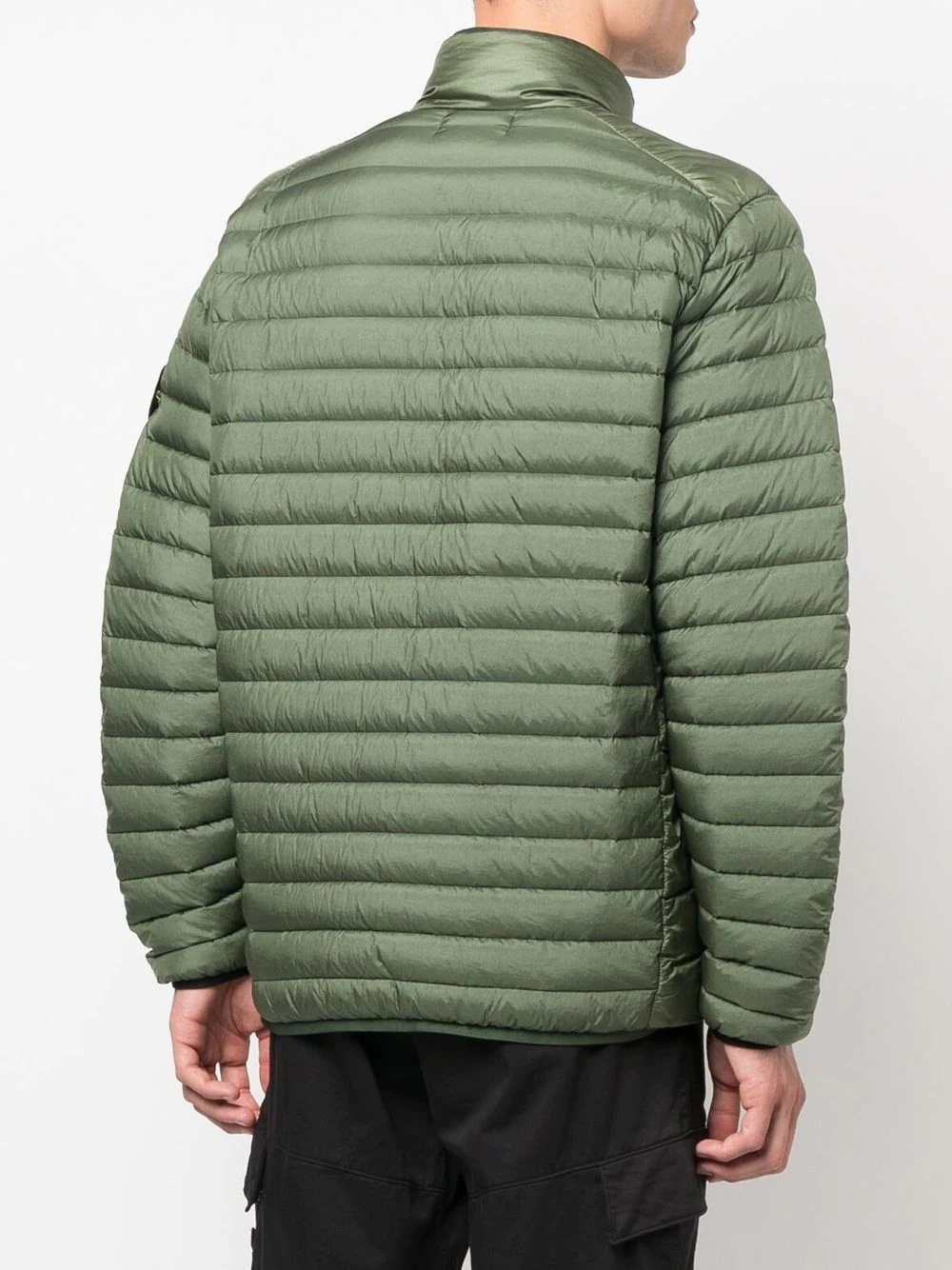 Compass-patch puffer jacket - 4