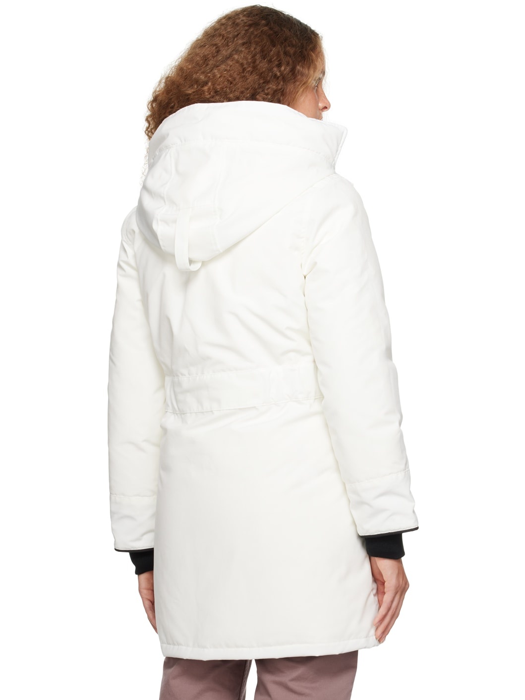 White Trillium Down Jacket - 3