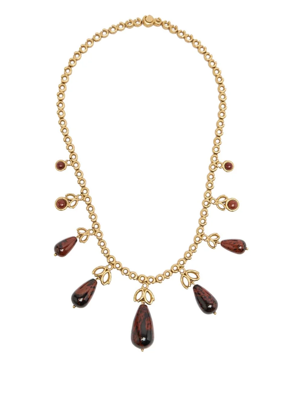 teardrop-pendants necklace - 1