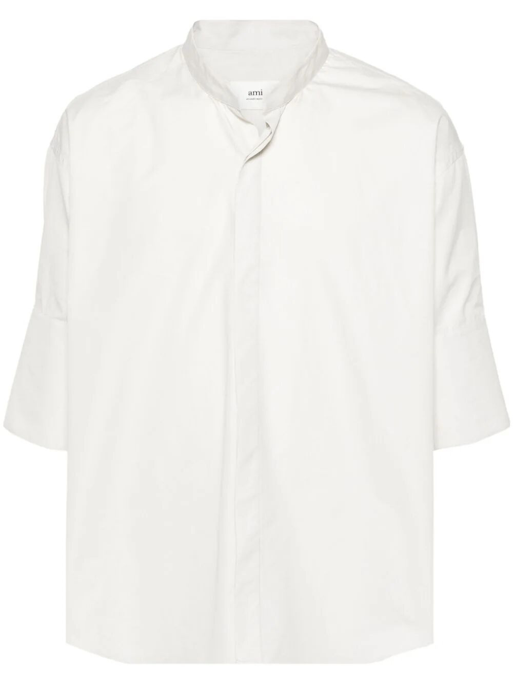 Ami Alexandre Mattiussi Women Mandarin Collar Shirt - 4