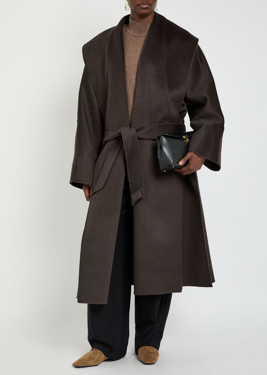 Tove Fenn Belted Wool-blend Coat - 4