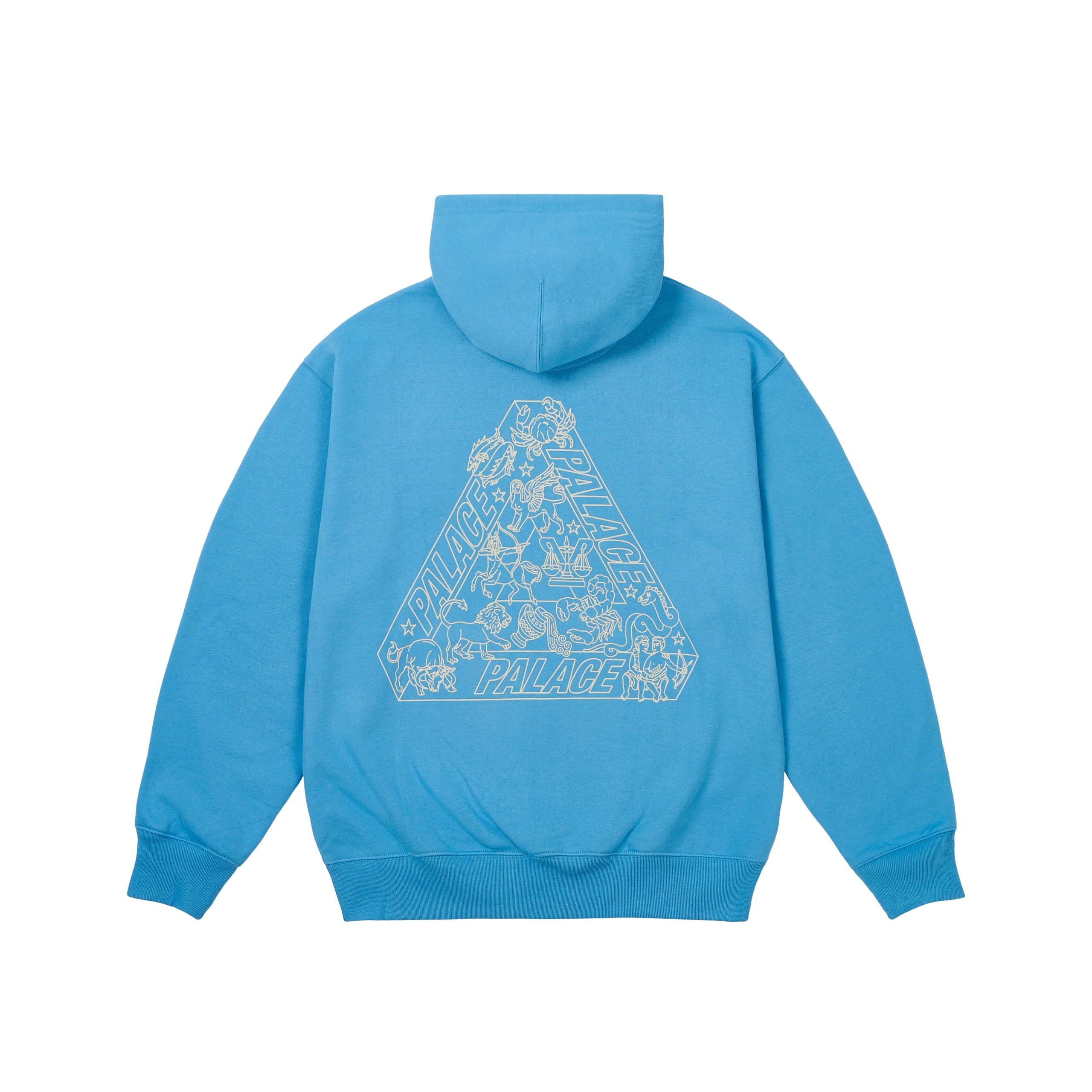 PALACE ZODIAC TRI-FERG HOOD OCEAN BLUE REVERSIBLE