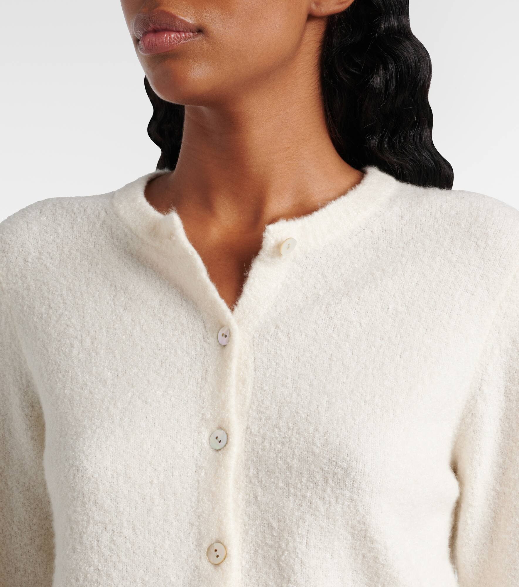 Silk and cashmere-blend cardigan - 4