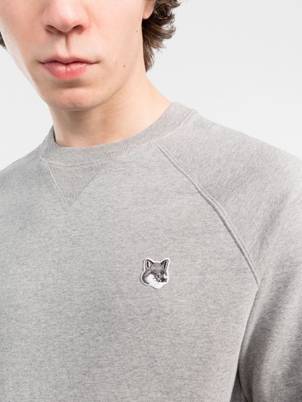 Chillax Fox crew-neck sweatshirt - 5