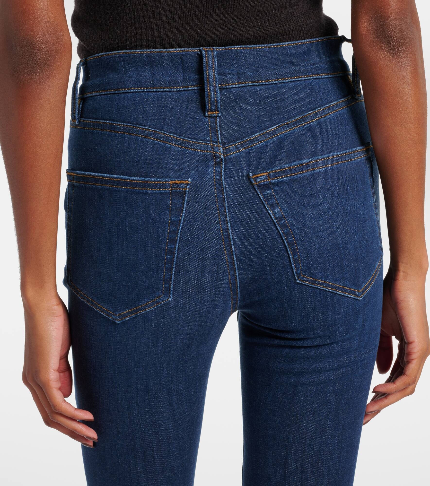 Le high-rise skinny jeans - 6