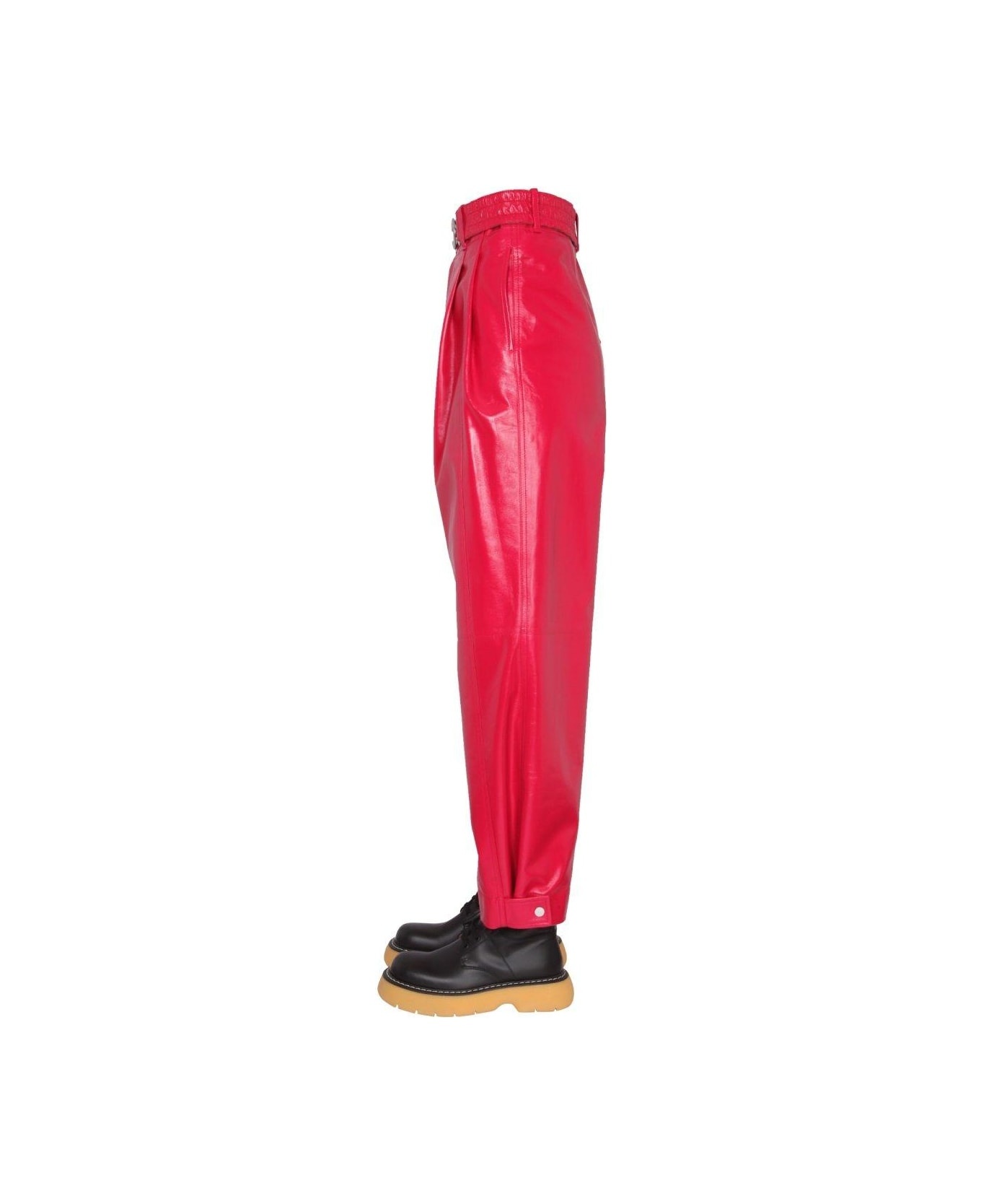 Cropped Leather Pants - 3