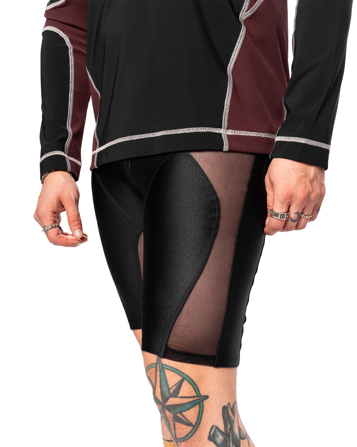 Butterfly Shorts Black - 4