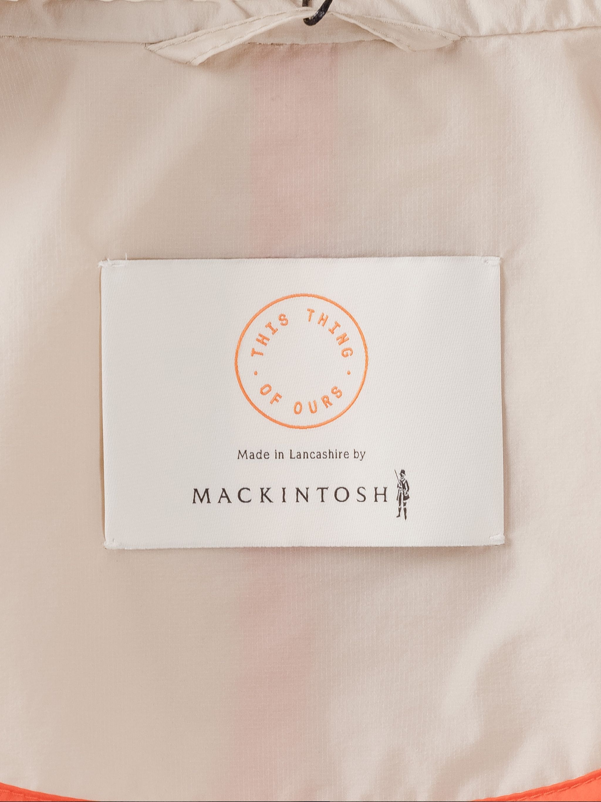 THIS THING OF OURS | FLORA BEIGE TAPED WINDBREAKER - 2