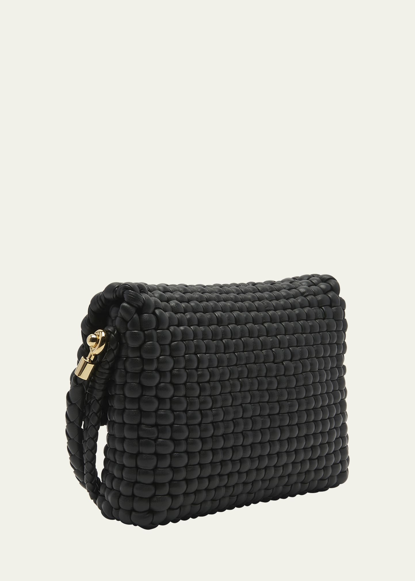 Swing Intreccio Flap Shoulder Bag - 3