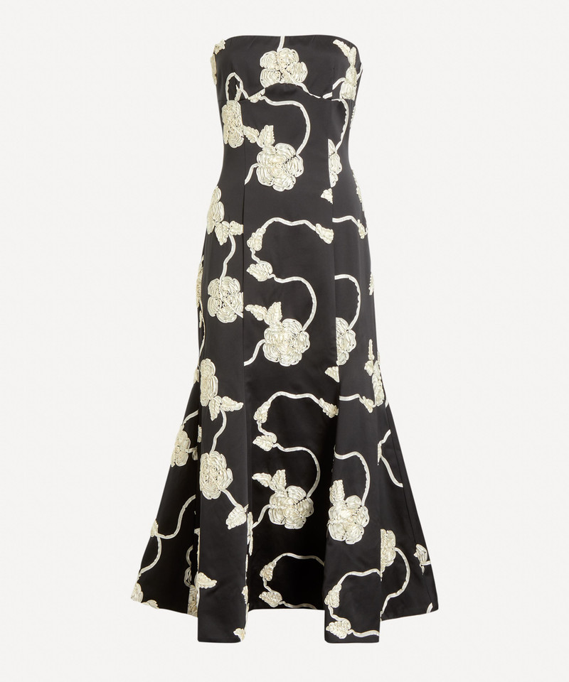 3D Flower Midi Dress 1