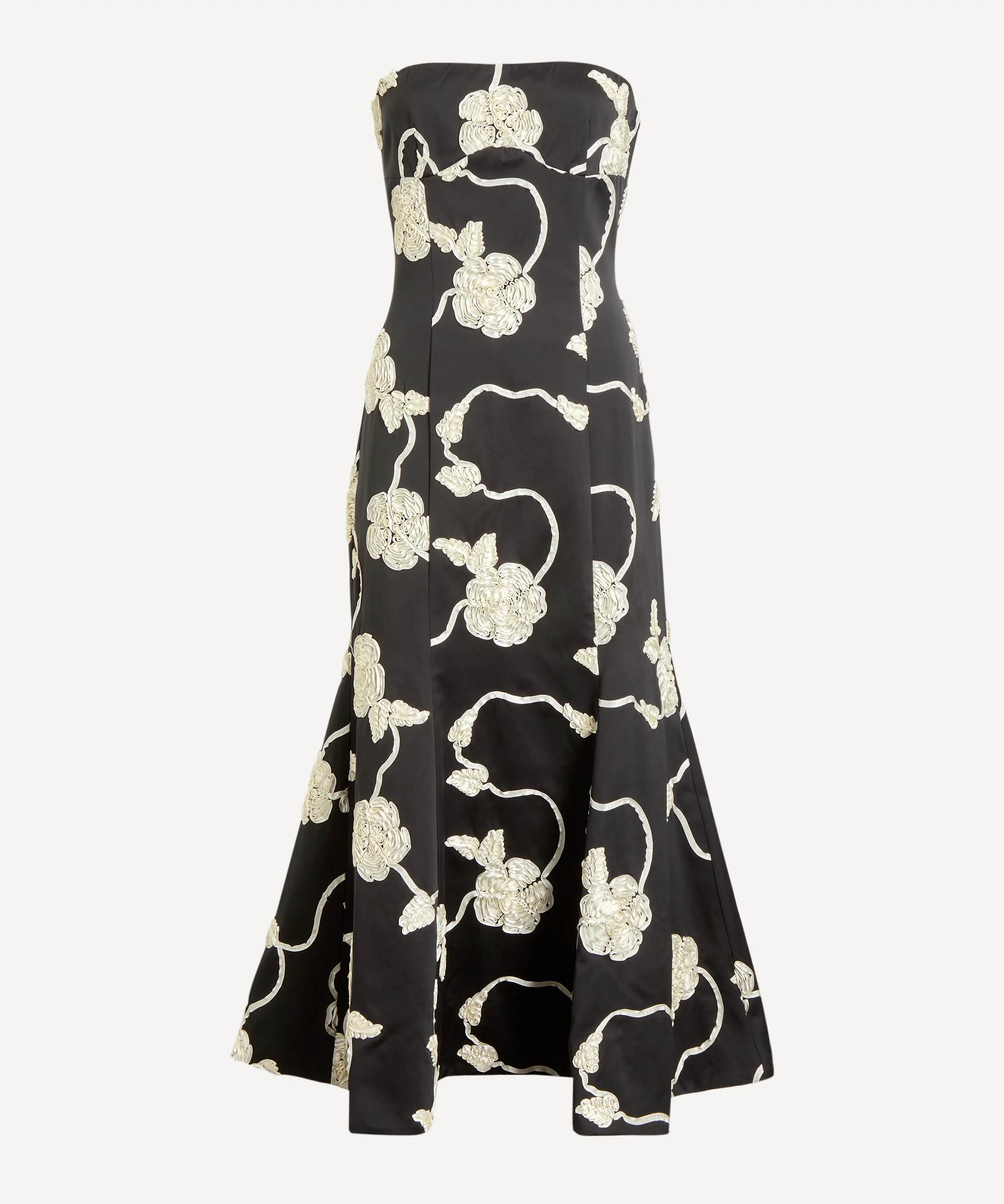 3D Flower Midi Dress - 1