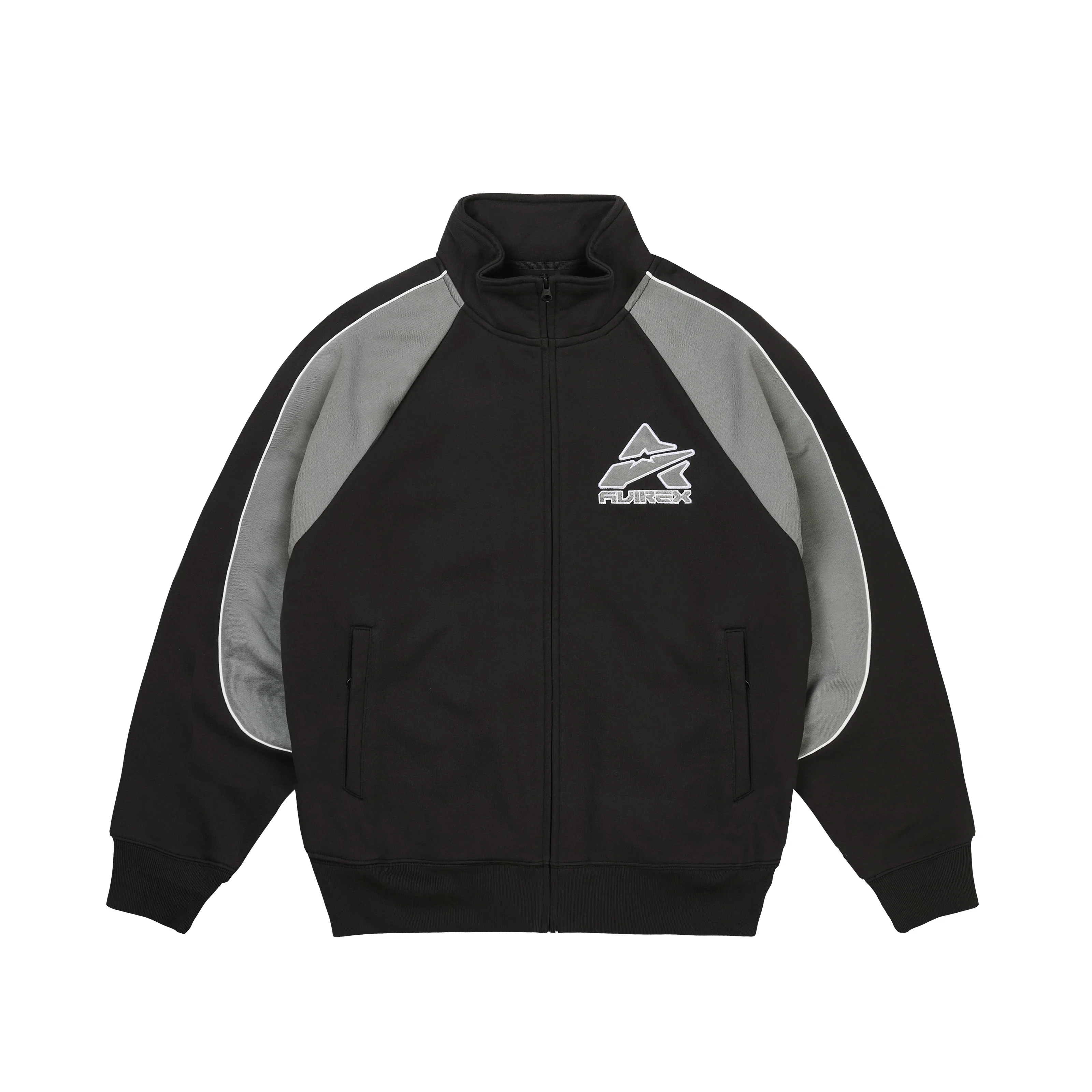 PALACE AVIREX TRACK JACKET BLACK - 1
