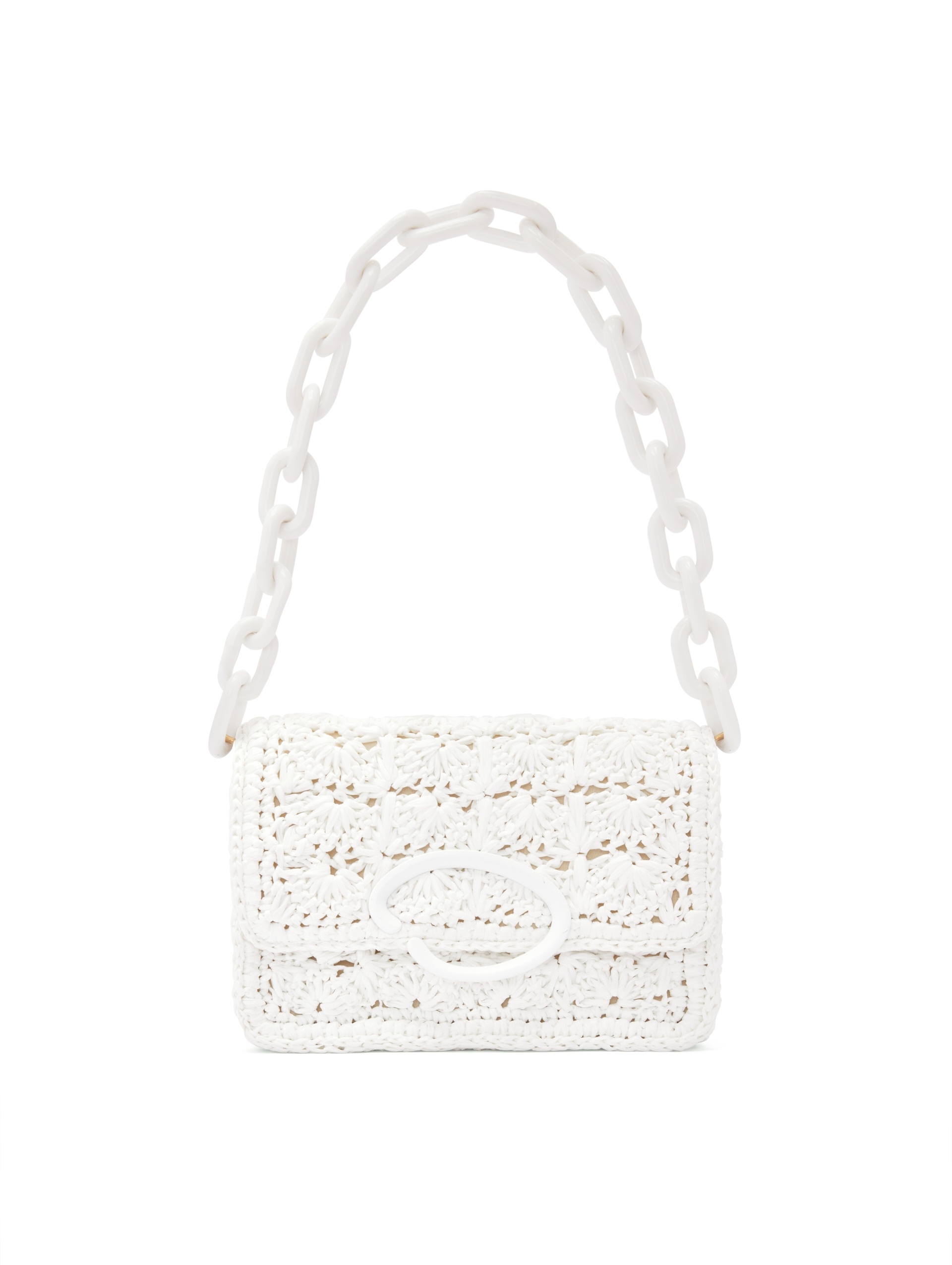 HAND-CROCHETED RAFFIA O POCHETTE - 1
