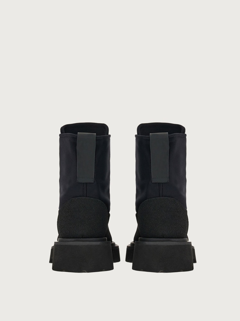 FERRAGAMO HYBRID COMBAT BOOTS outlook