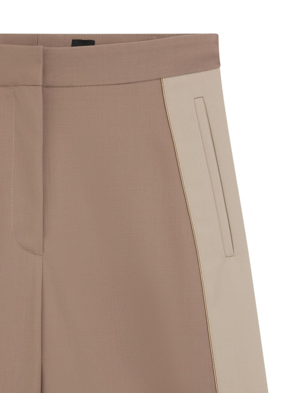panelled wide-leg trousers - 6