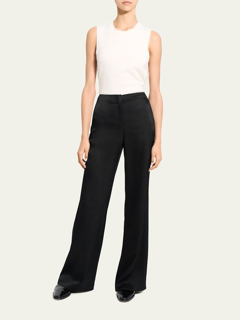 Theory Fluid Wide-Leg Pants outlook