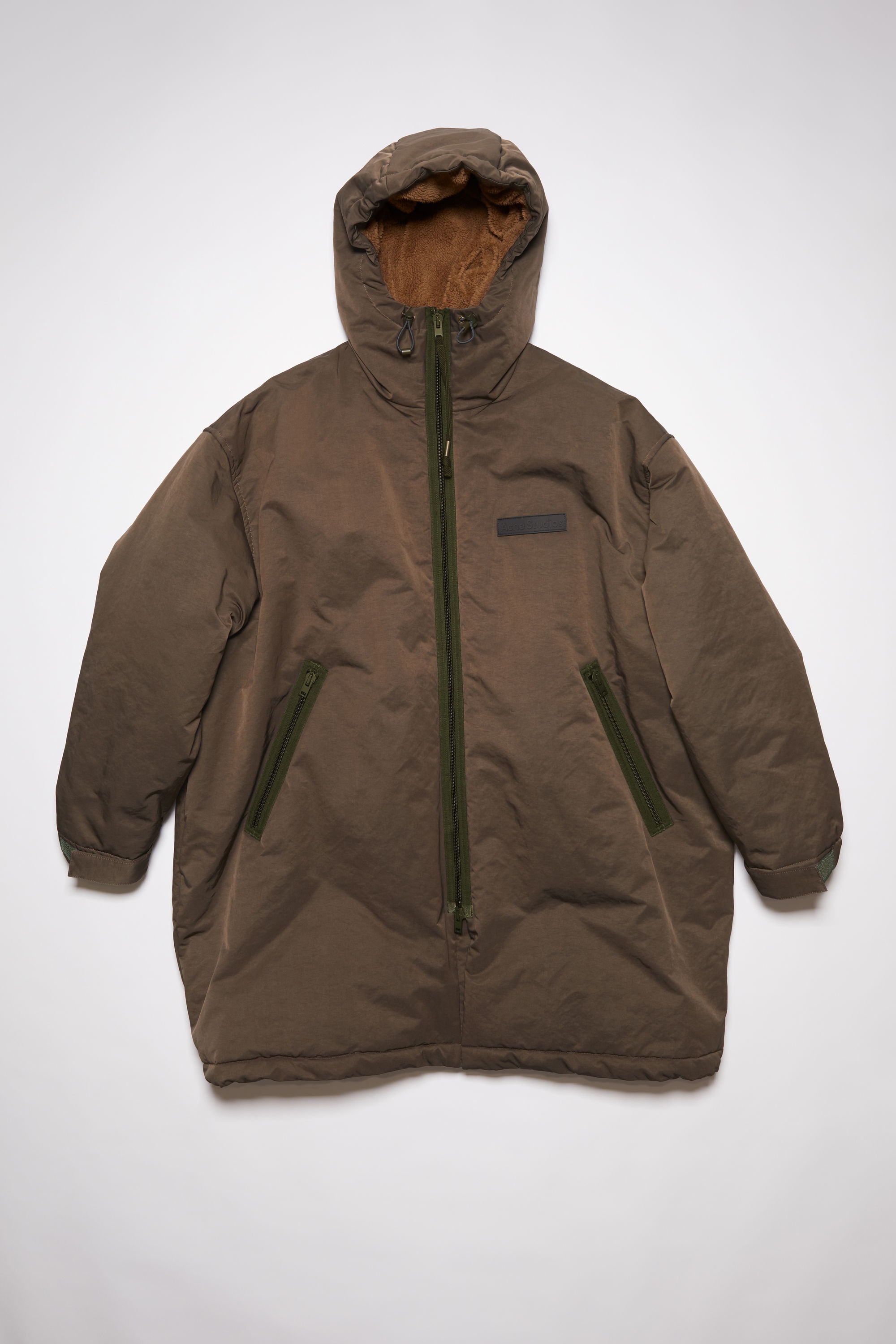 Padded parka - Dark khaki - 7