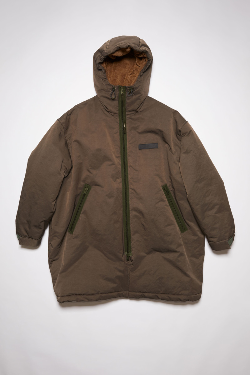 Padded parka - Dark khaki 7