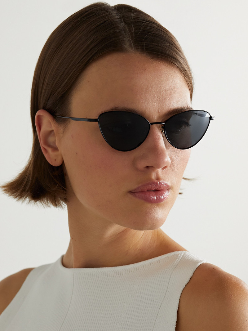 KHAITE + Khaite 1998c Cat-eye Metal Sunglasses outlook