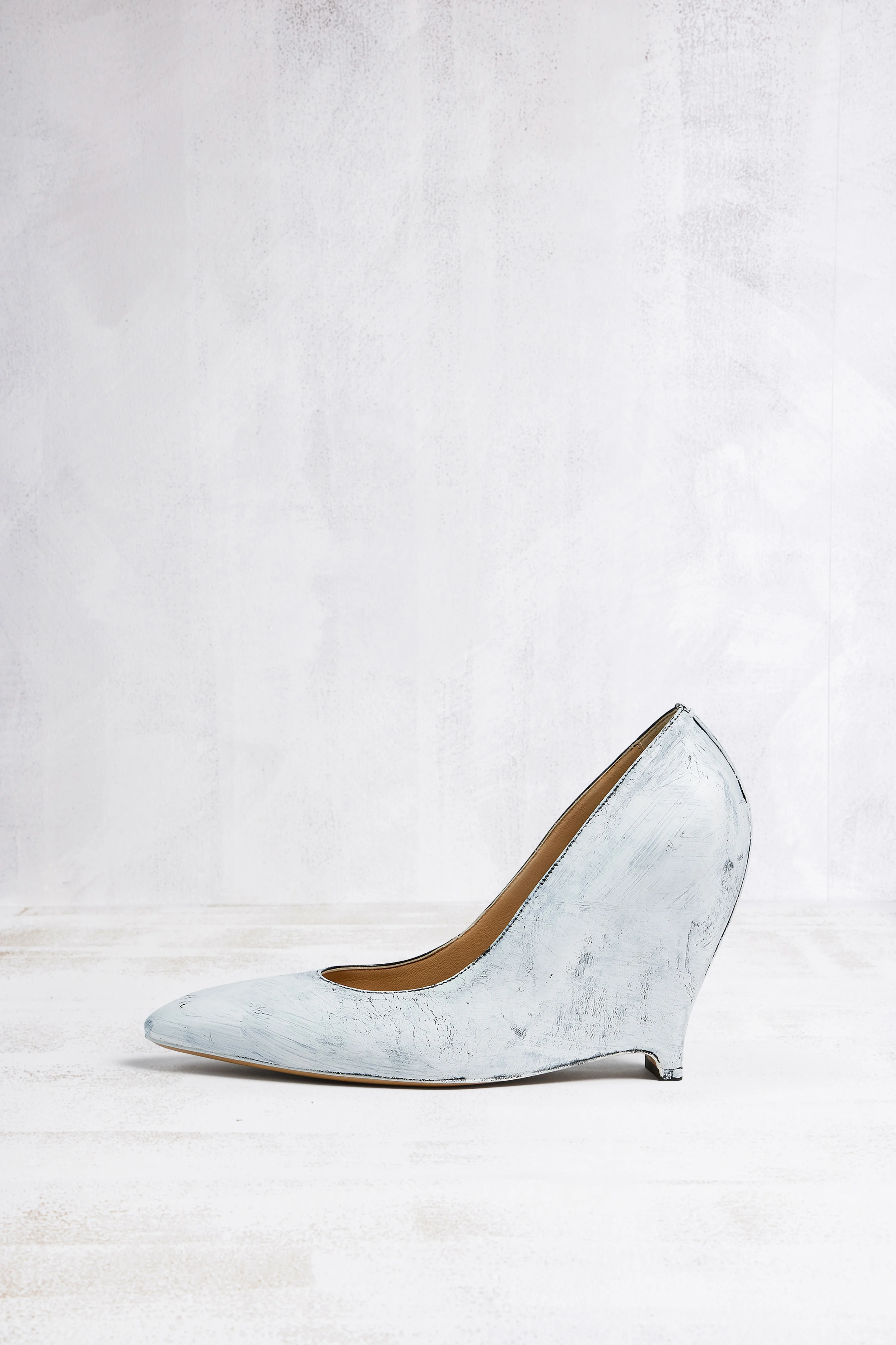 Heel-less Pumps Bianchetto - 1