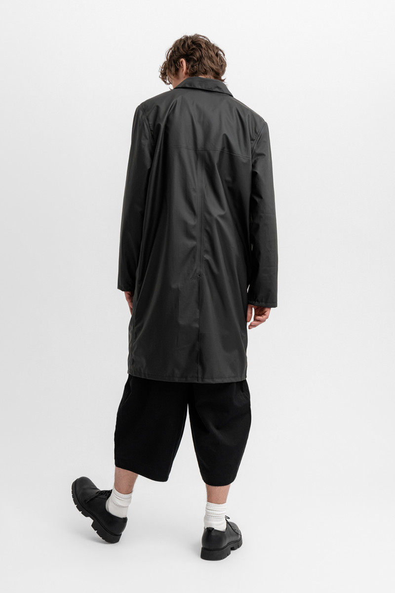 Portabello Lightweight Parka Black 4