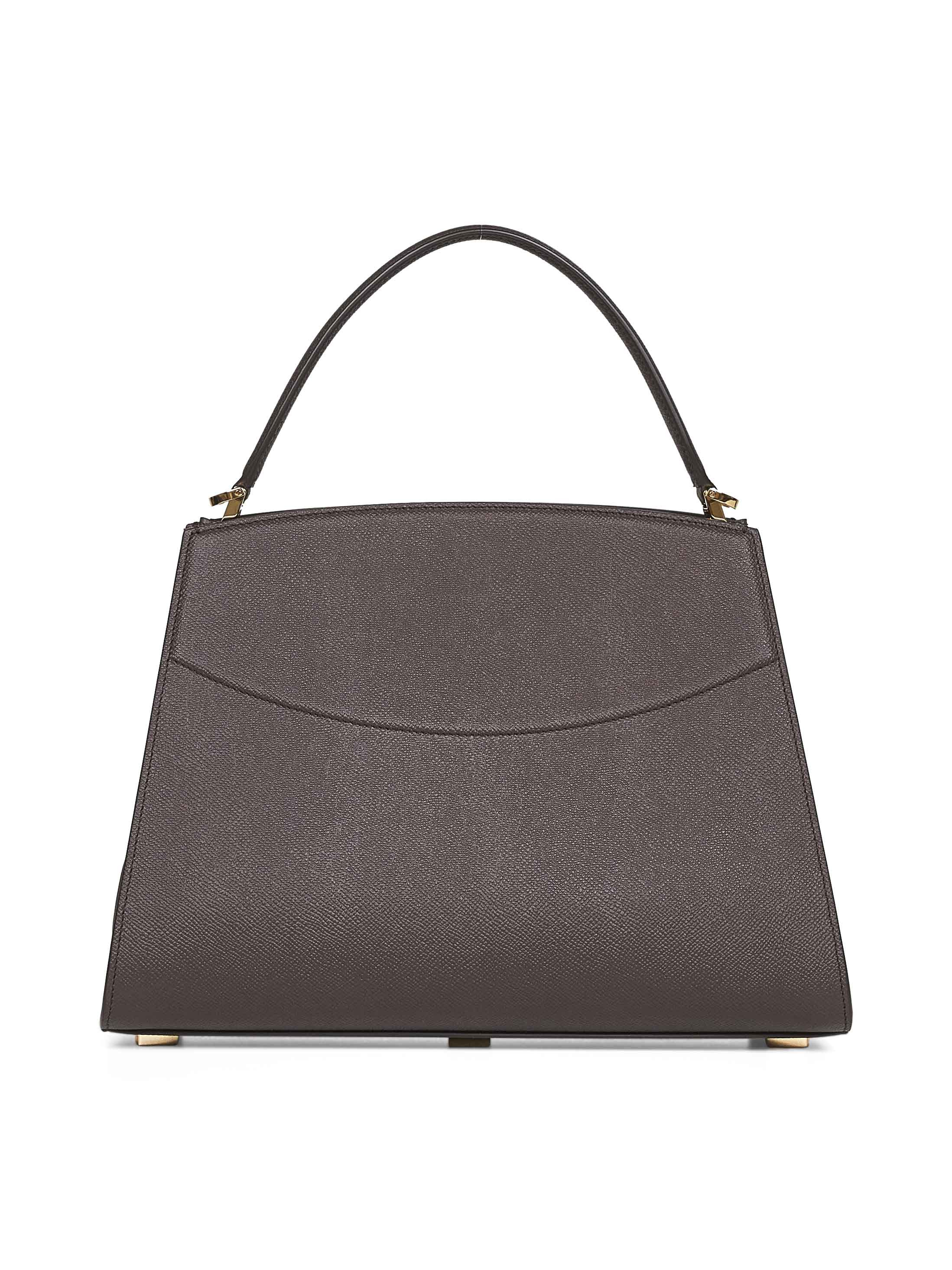 Ferragamo Women Brown New Ferragamo Studio Box Bag (M) Handbag - 2