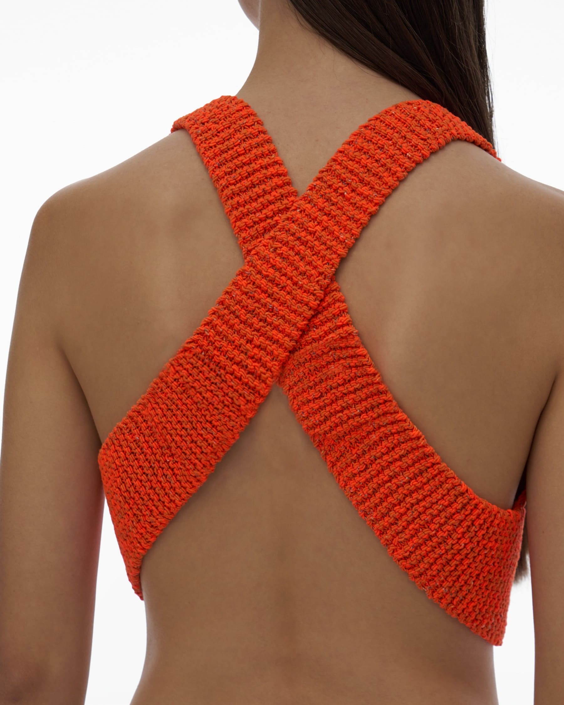 SLUB KNIT BRA - 5