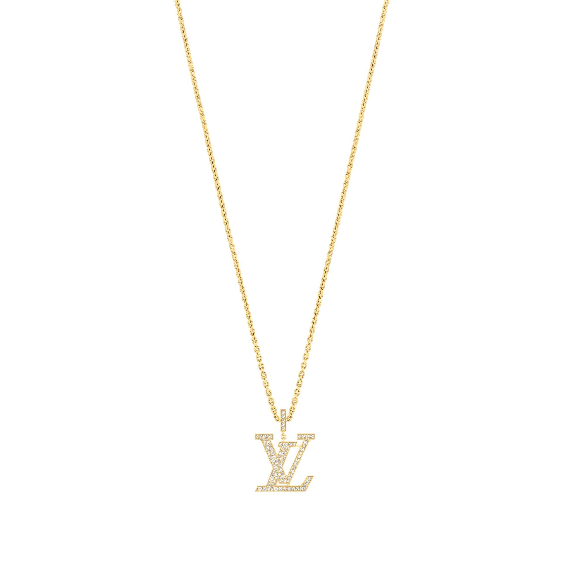 LV Idylle Blossom Large Pendant, Yellow Gold And Diamonds - 1