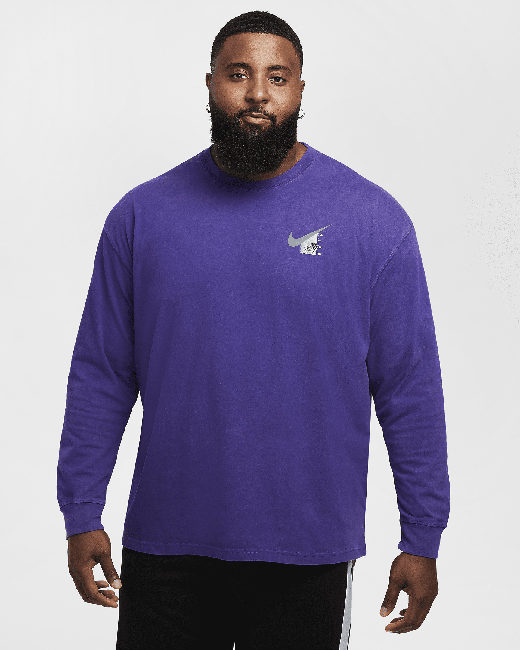Nike Men's Max90 Long-Sleeve Basketball T-Shirt - 8