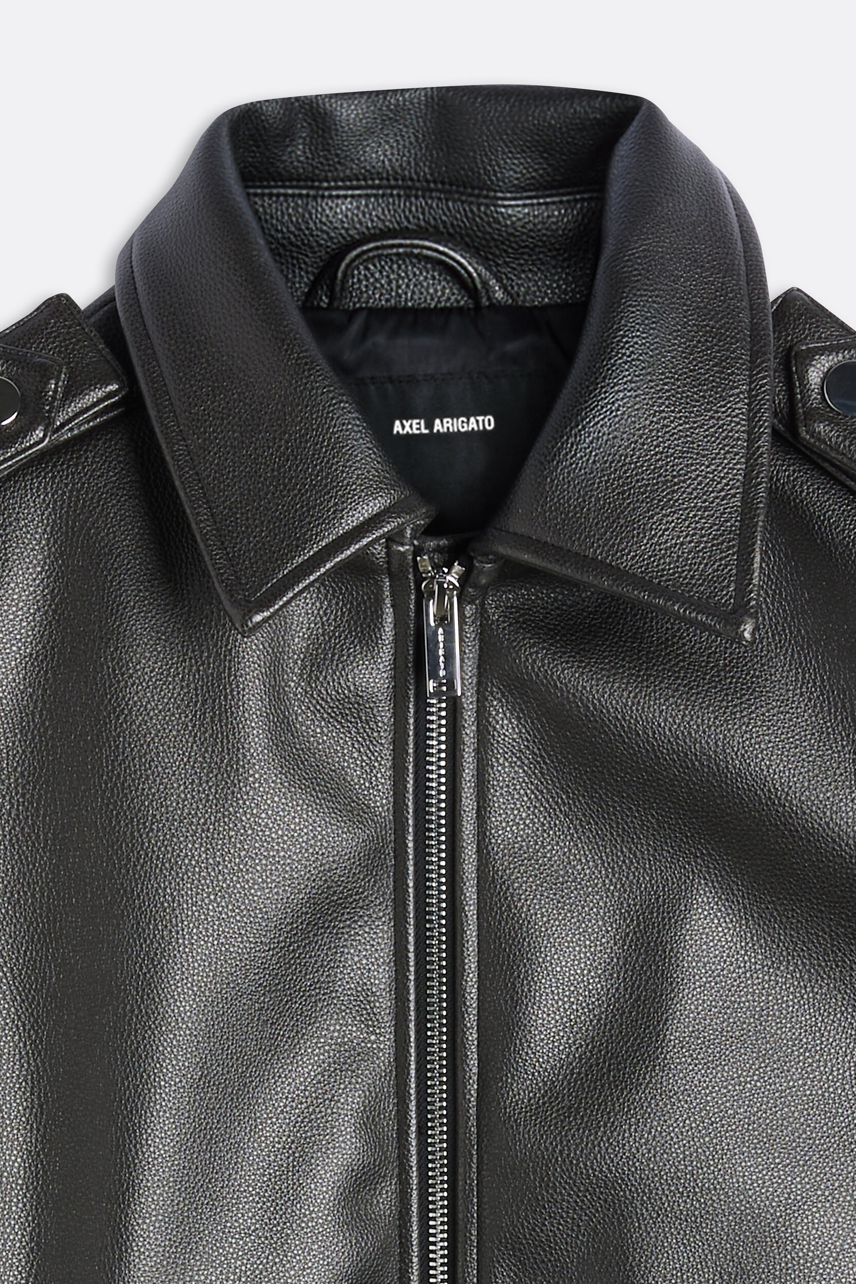 Leighton PU Bomber Jacket - 6