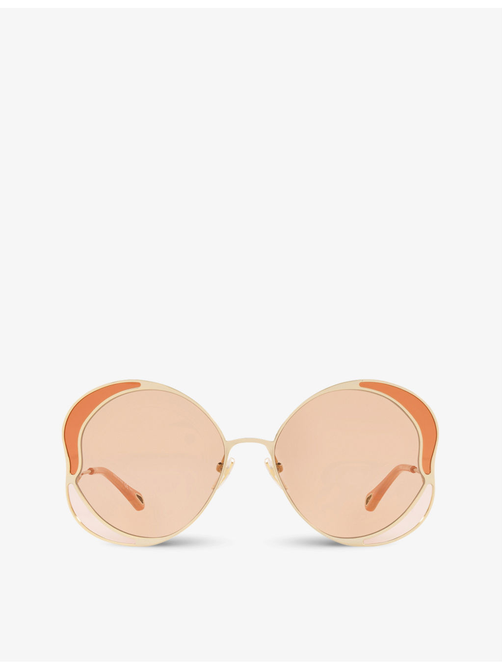CH0024S Gemma metal and acetate butterfly-frame sunglasses - 1