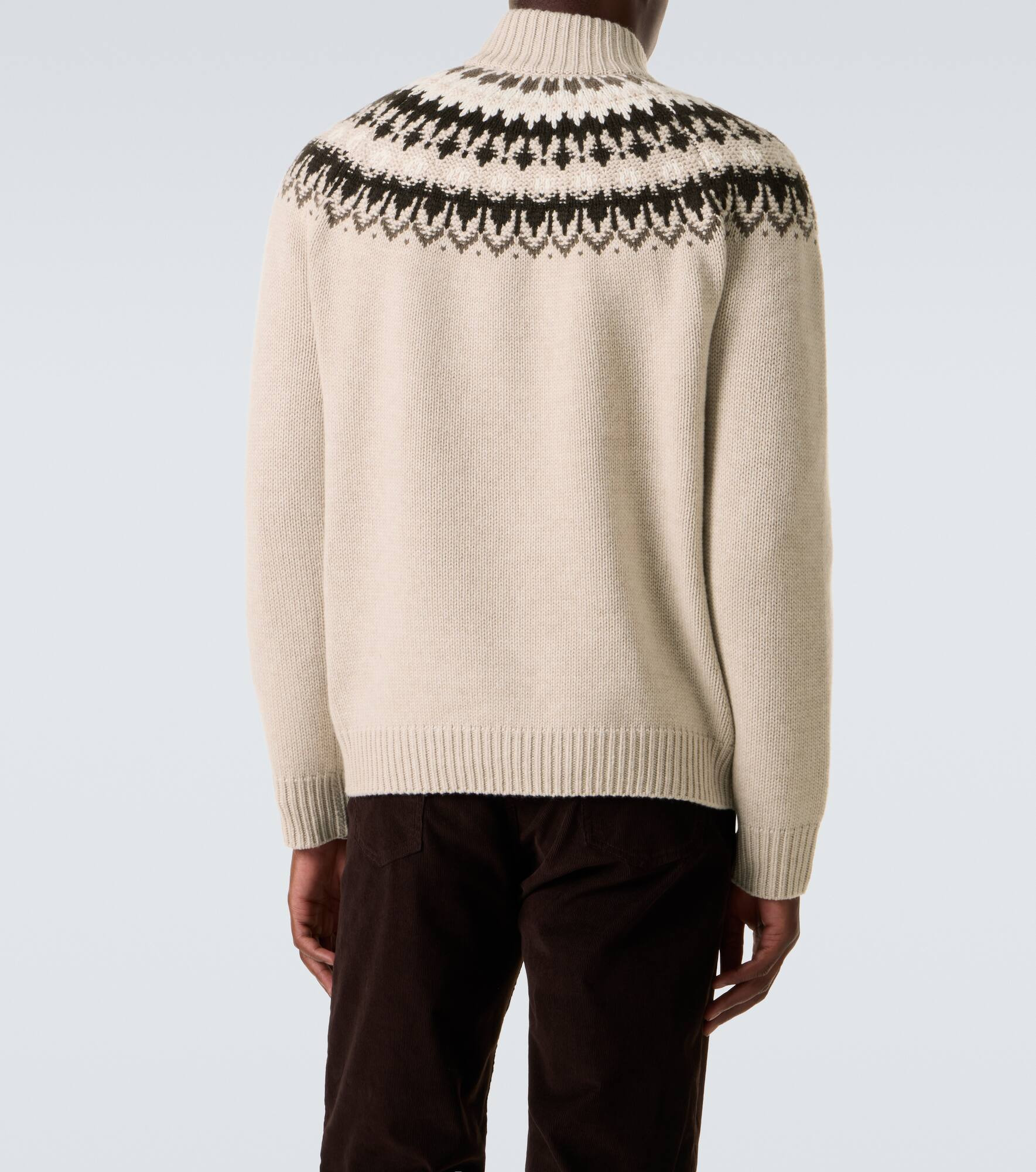 Mr Saint Gervais half-zip sweater - 4