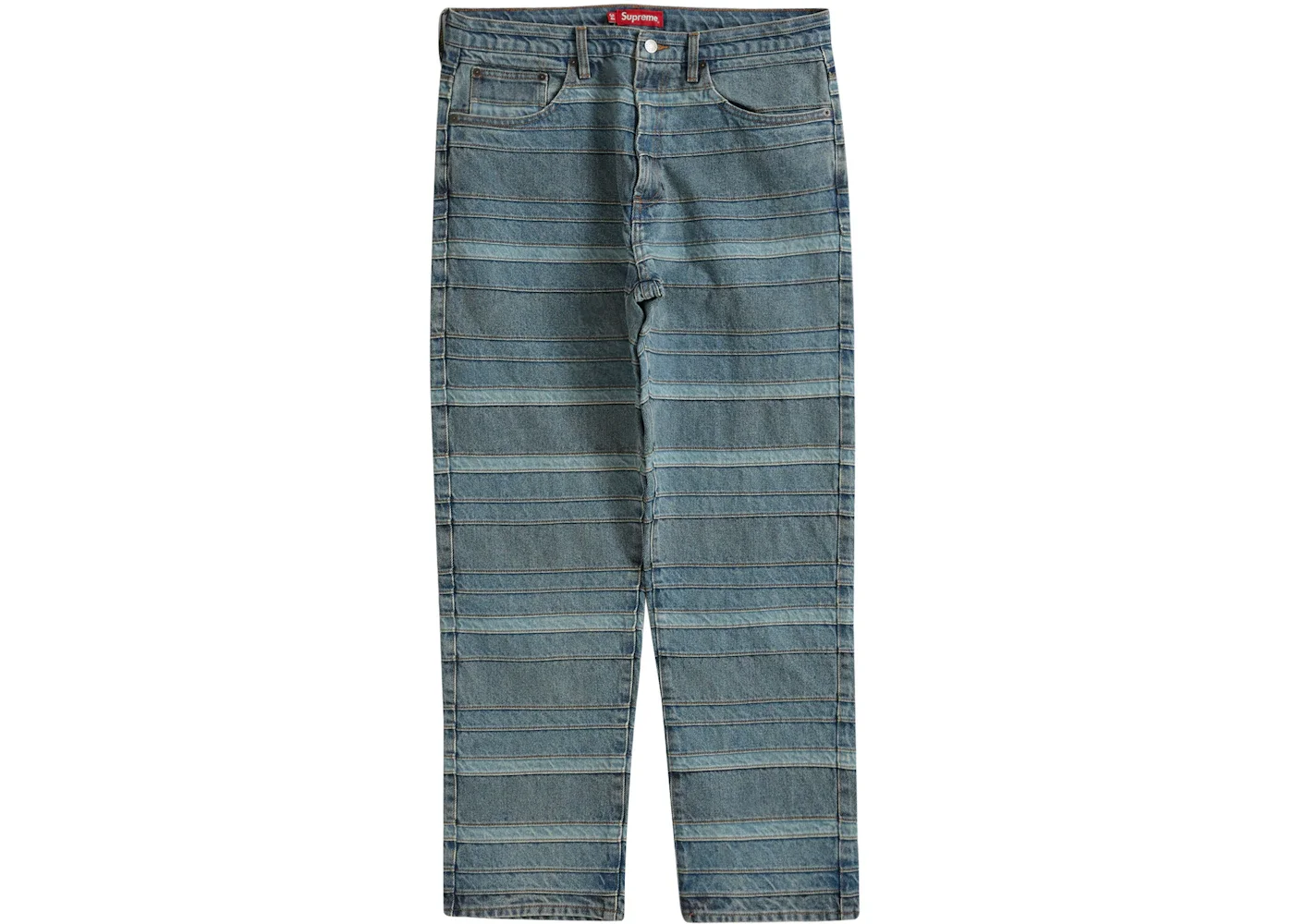 Supreme Layered Jean Washed Blue - 1
