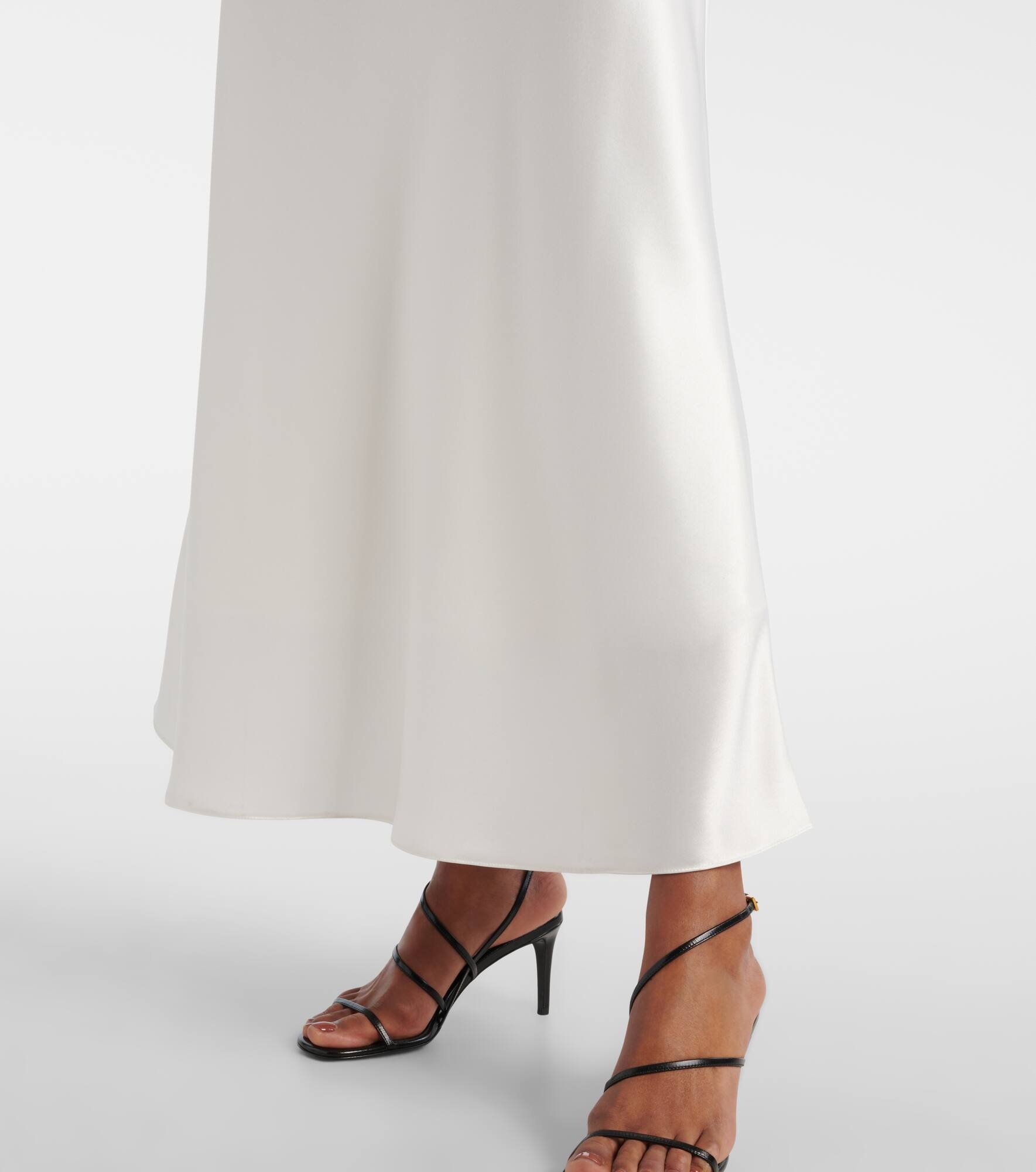 Satin slip dress - 5