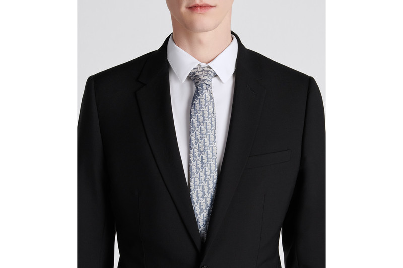 Dior Oblique Pixel Tie 4