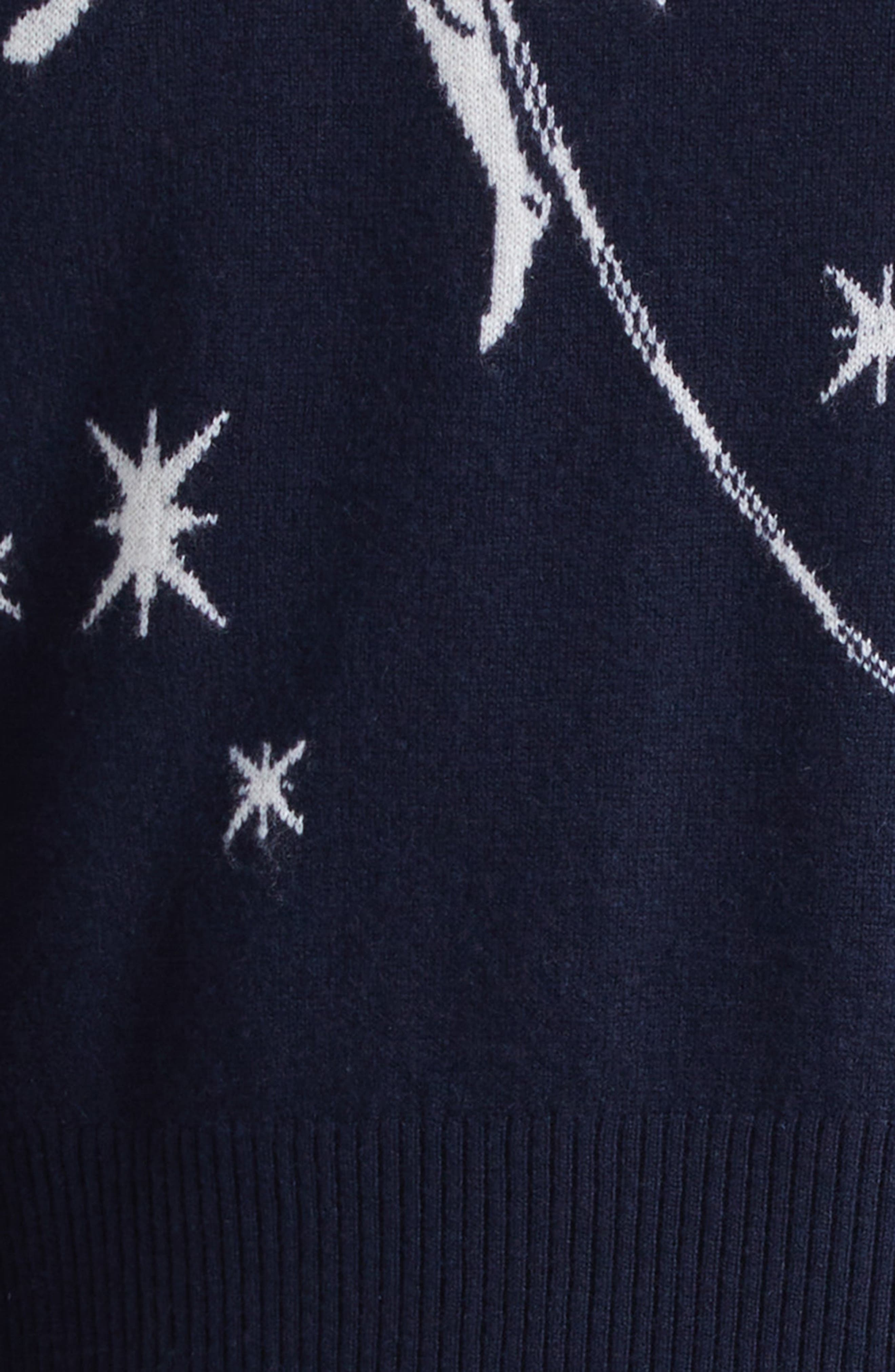 Thom Browne Olympic Constellation Cashmere Cardigan in Navy at Nordstrom - 6