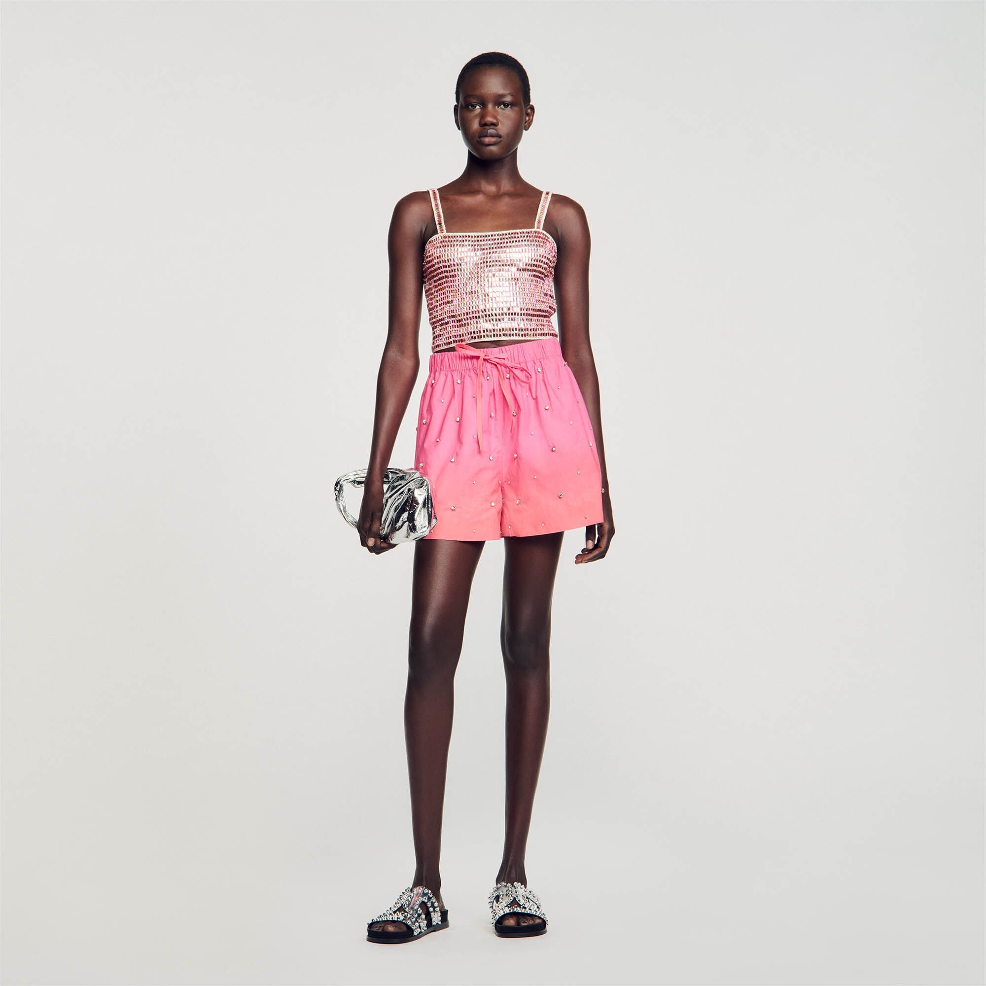 RHINESTONE SHORTS - 2