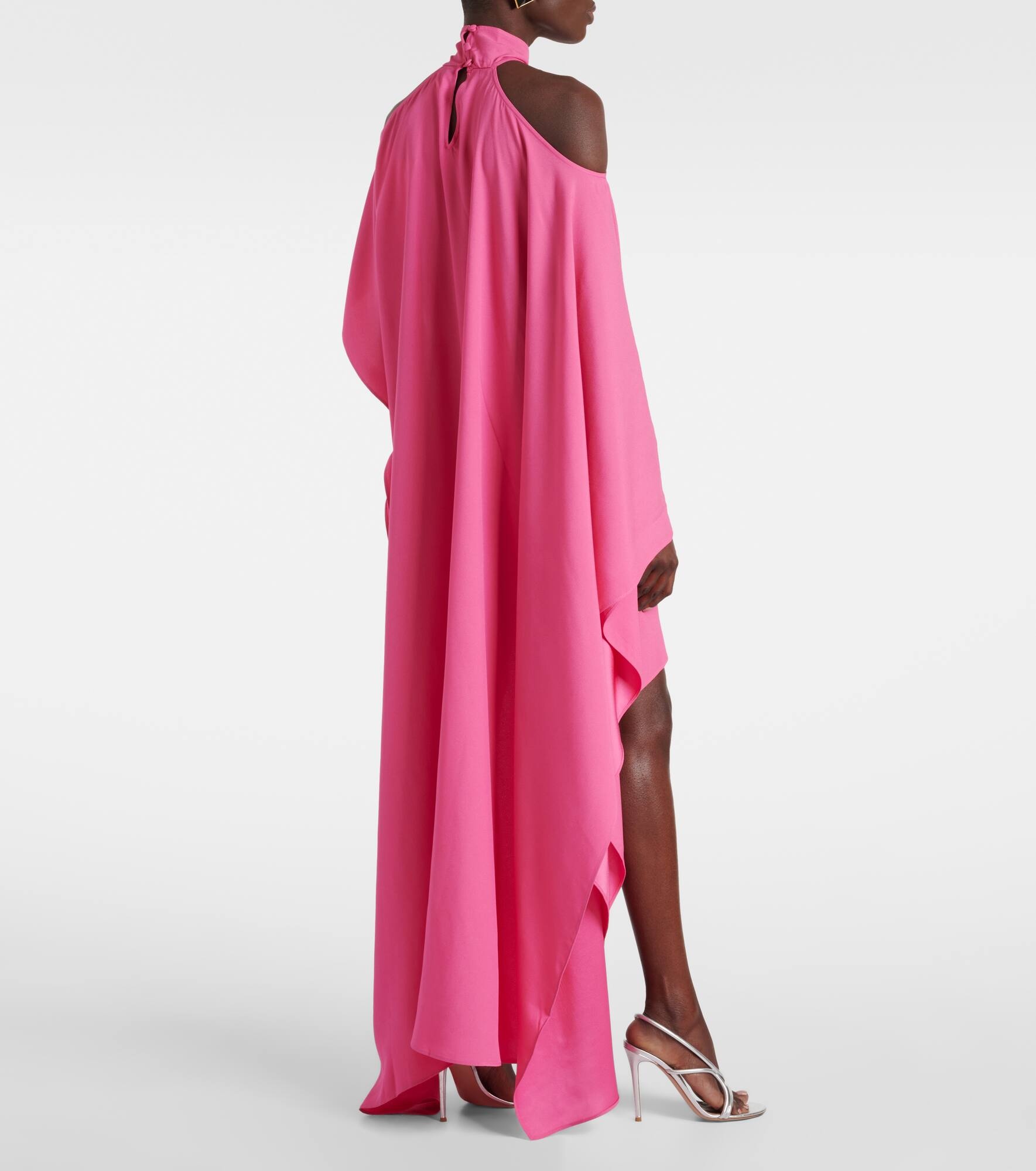 Metauro draped asymmetric kaftan - 3