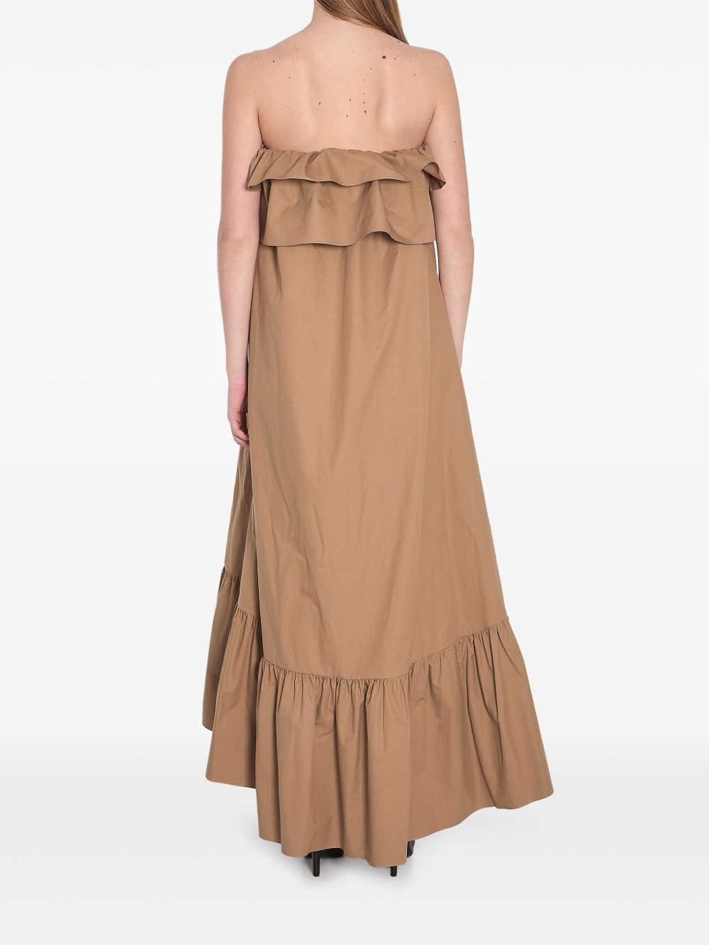 ruffle-detail maxi dress - 4