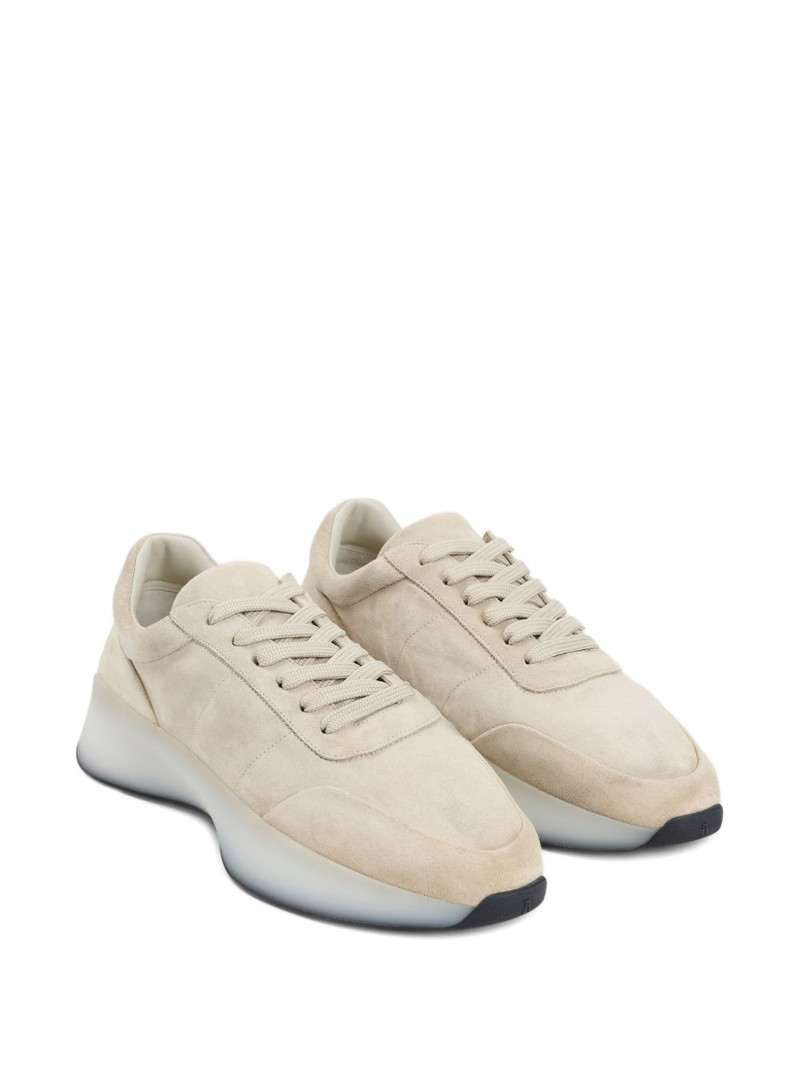 Fear of God suede lace-up sneakers outlook