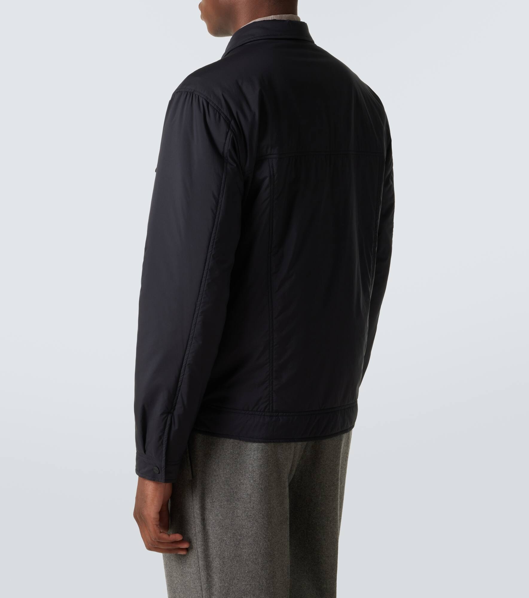 Padded technical jacket - 4