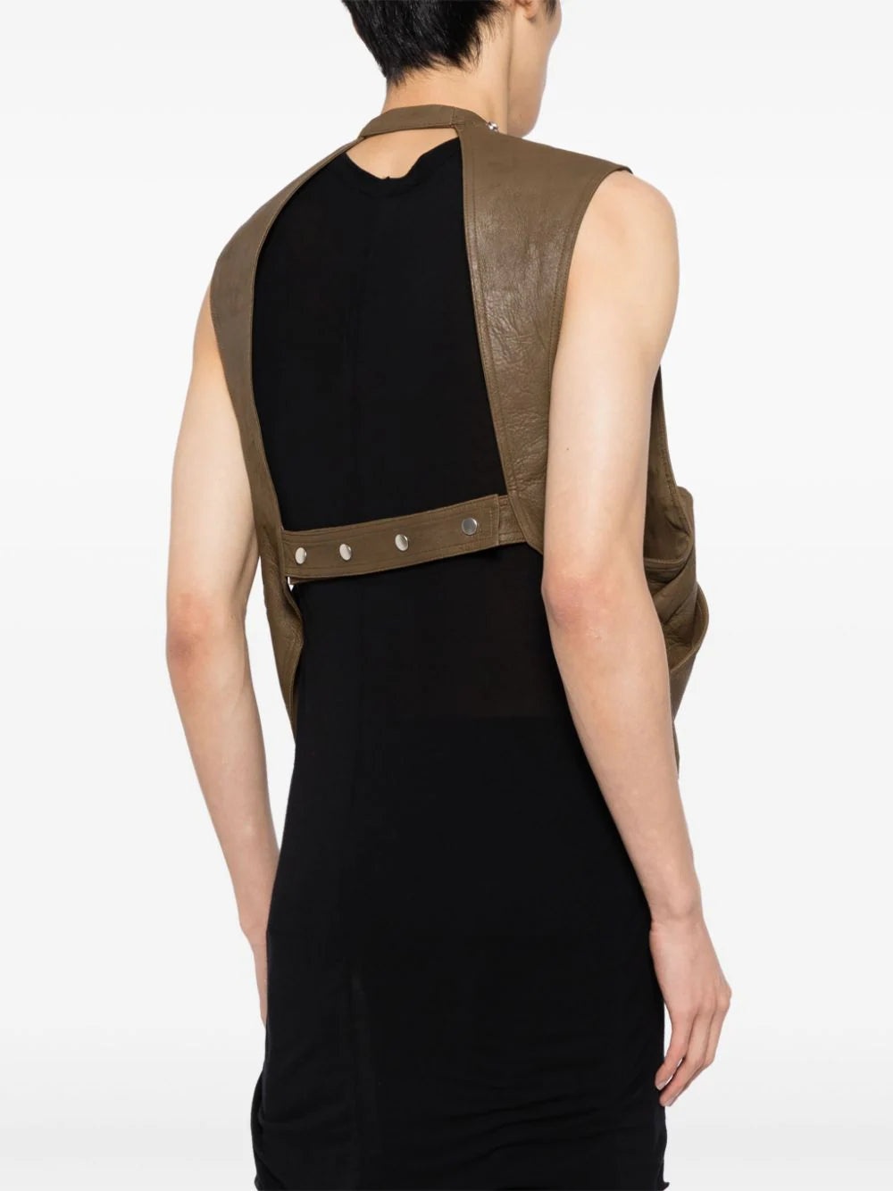 BUTTON-UP CARGO MILITARY JACKET - 4