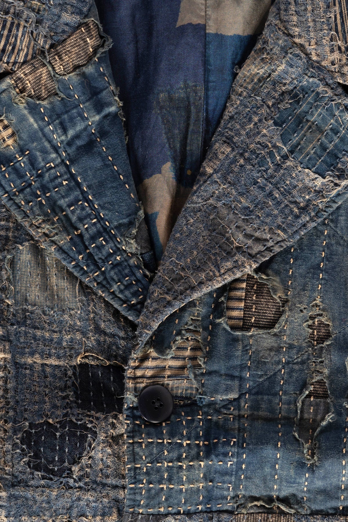 BORO CAVALIER Coat - Indigo - 4