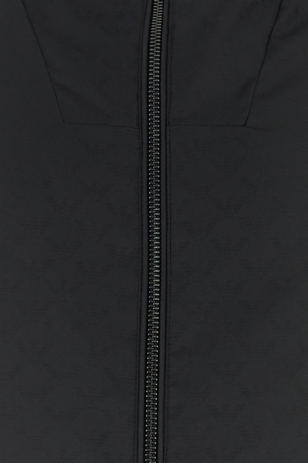 Black polyester padded jacket - 3