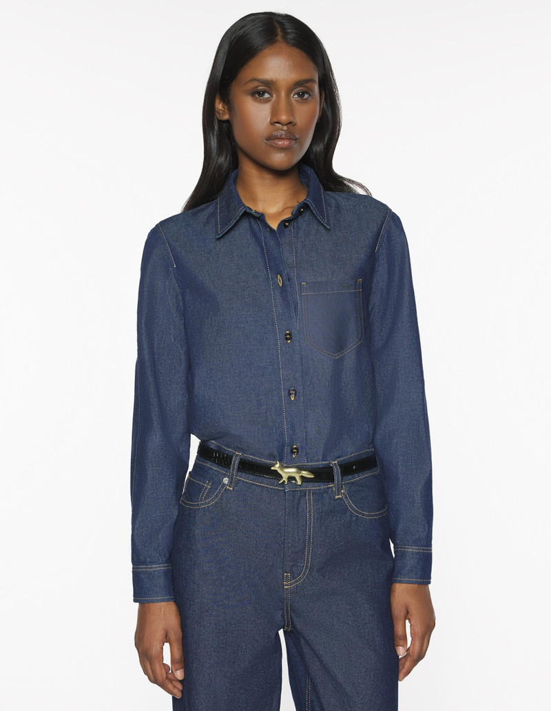 디자인된 뒤 FITTED SHIRT 3