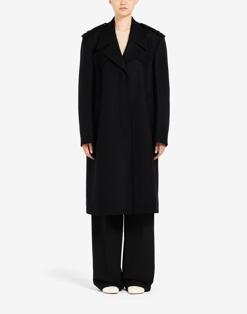 MM6 Maison Margiela Felted wool coat outlook