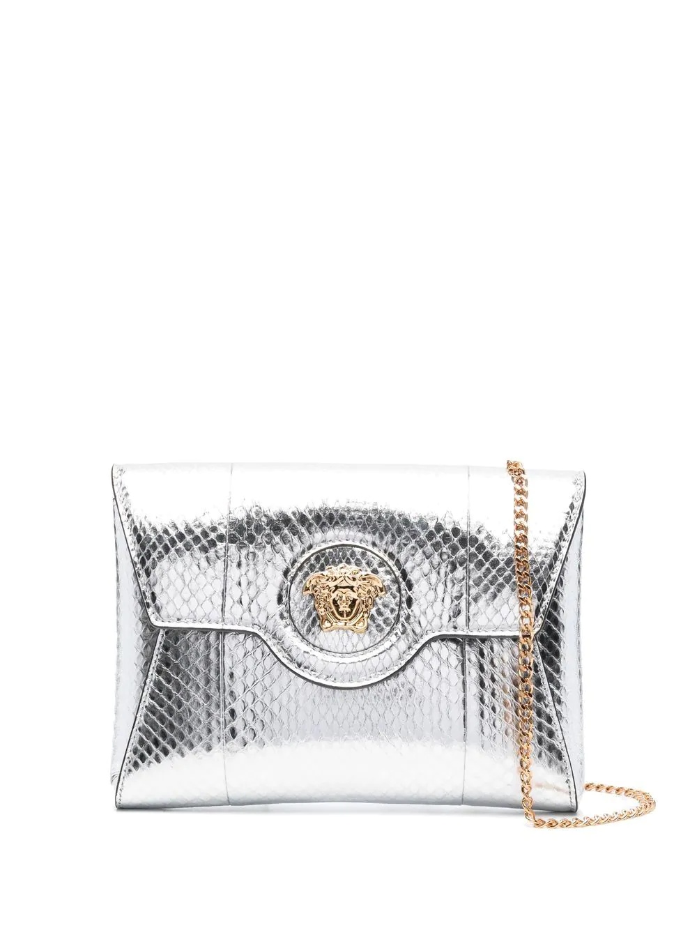 La Medusa metallic shoulder bag - 1