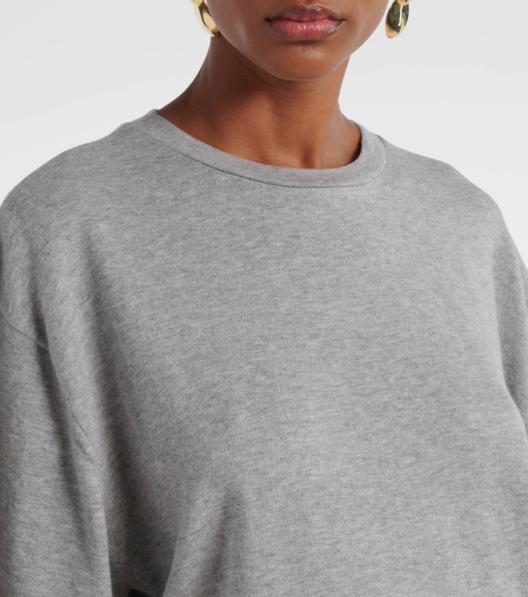 N°269 Rik cotton and cashmere T-shirt - 4