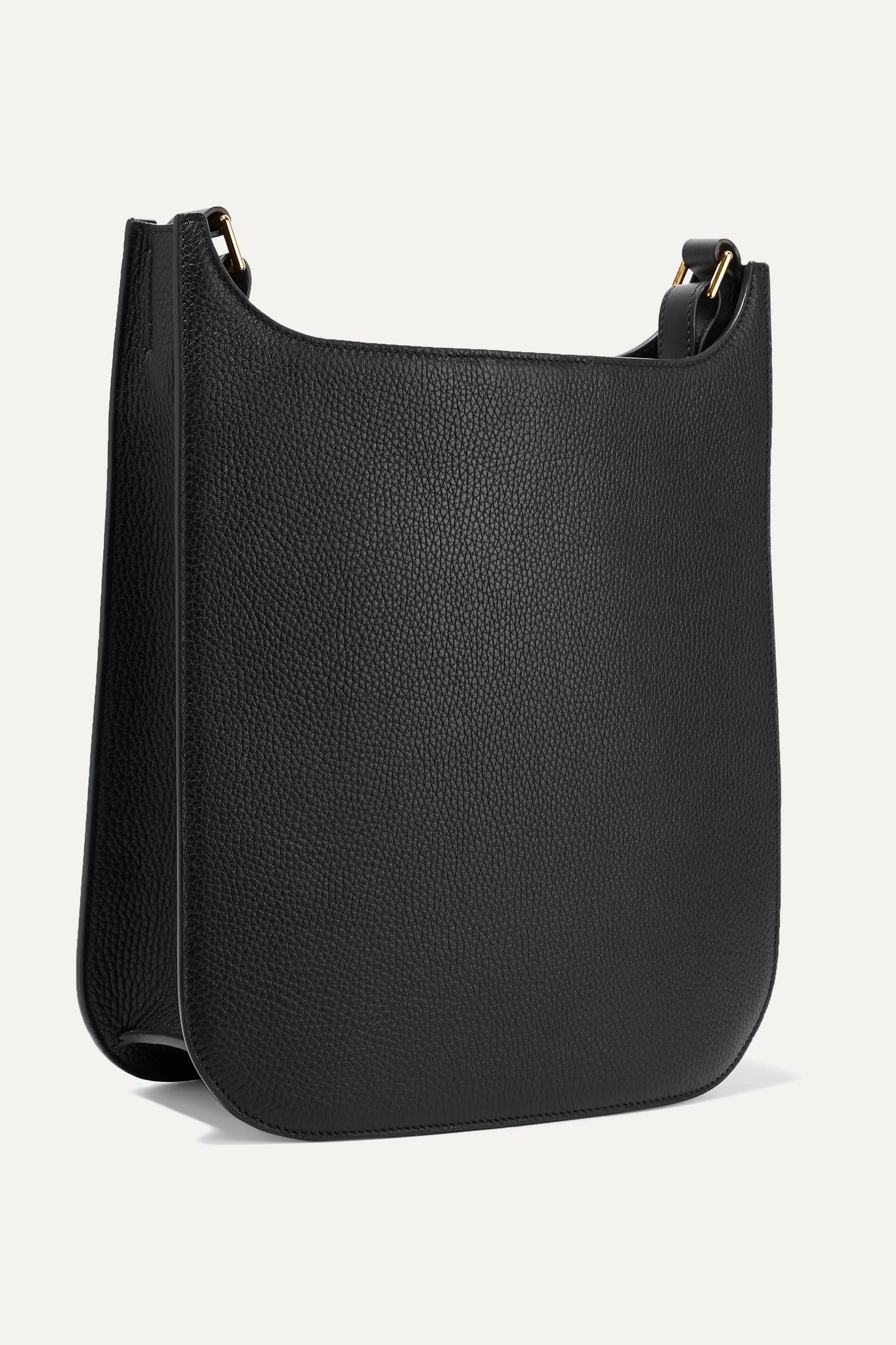 T Twist textured-leather shoulder bag - 3