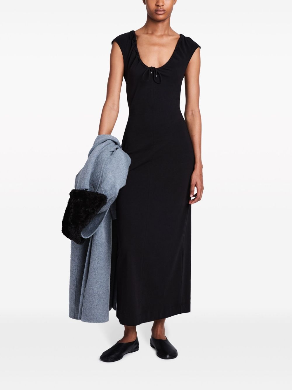 Nina gathered midi dress - 2